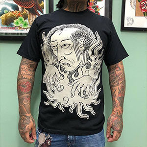 Playera Diseño Japonés